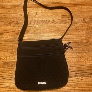 Like New Vera Bradley Twill Triple Zip Hipster.